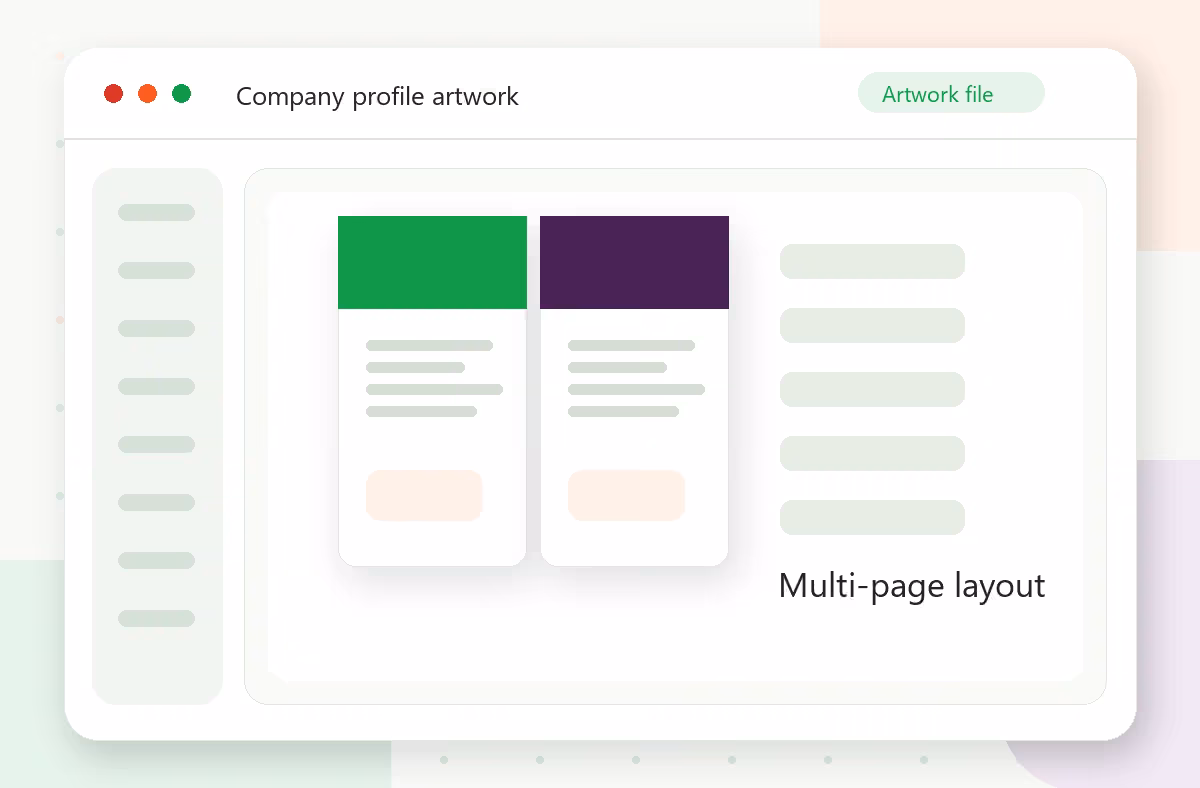 Company Profile Design - Basic Package image